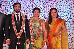 Jaya Prada Son Siddharth Wedding Reception Photos